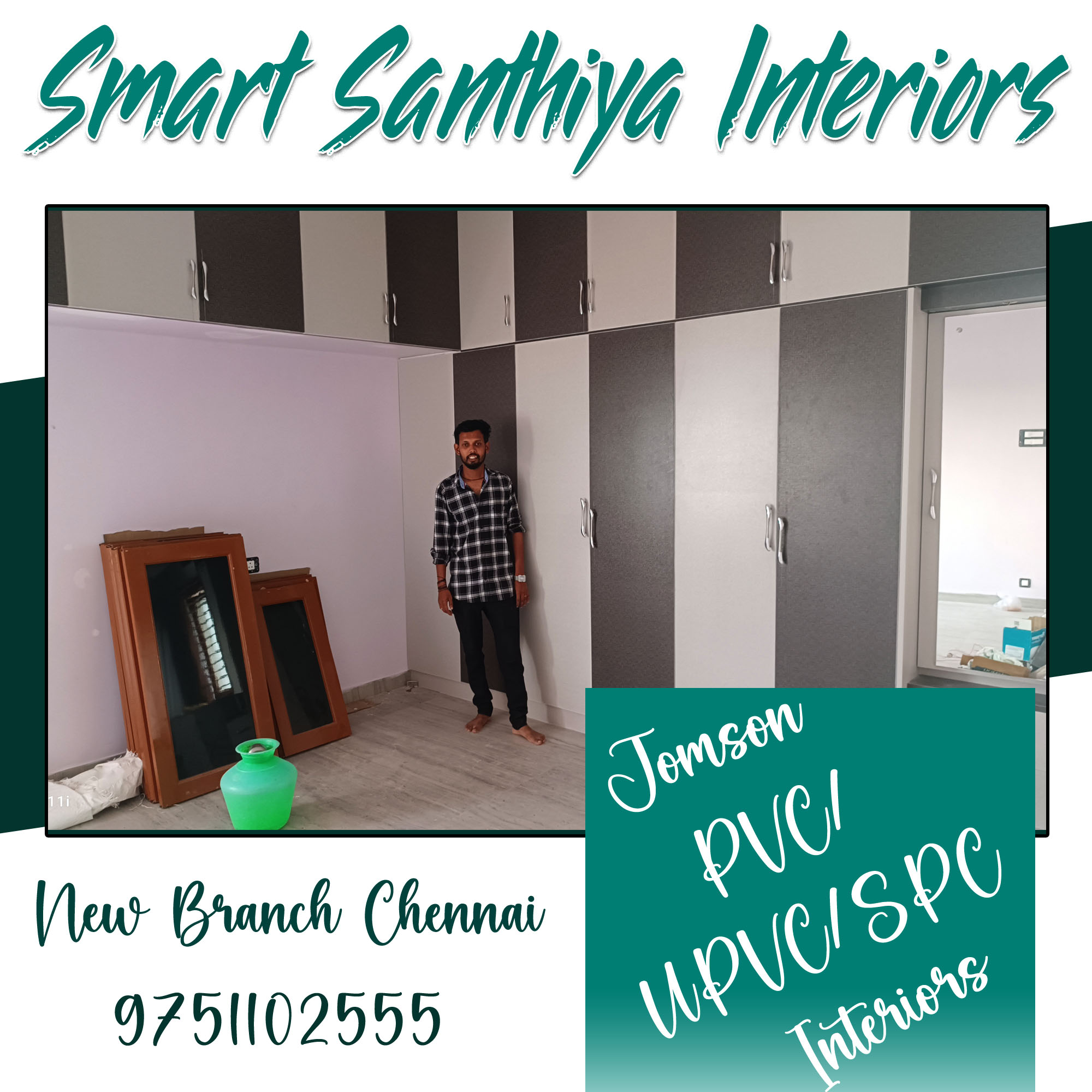 upvc wardrobe design chennai